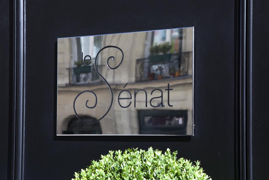 Le Senat Hotel París Exterior foto